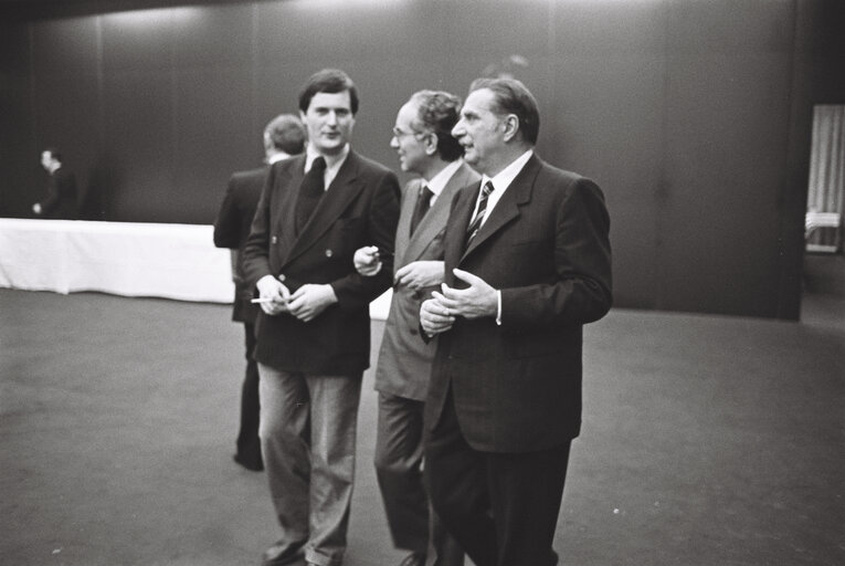 Nuotrauka 1: Reception in Strasbourg in March 1978