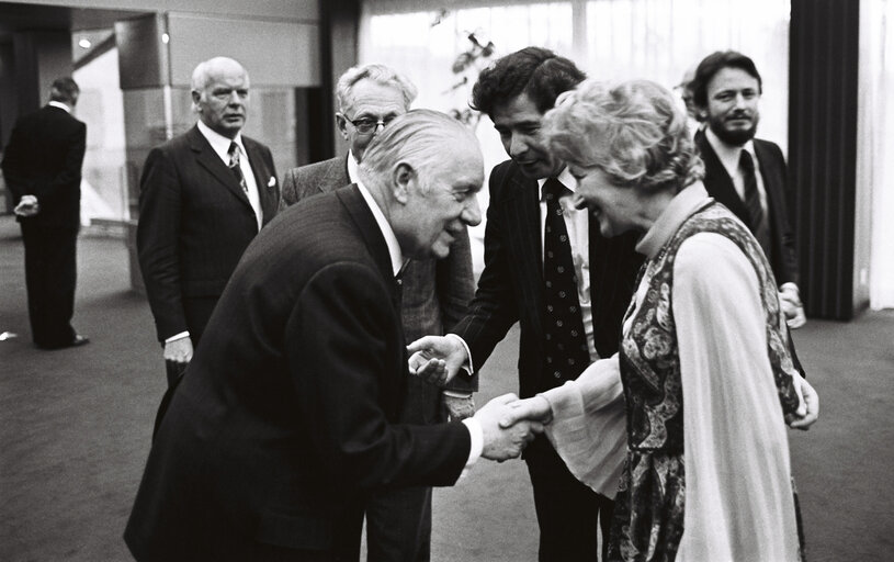 Nuotrauka 13: Reception in Strasbourg in March 1978