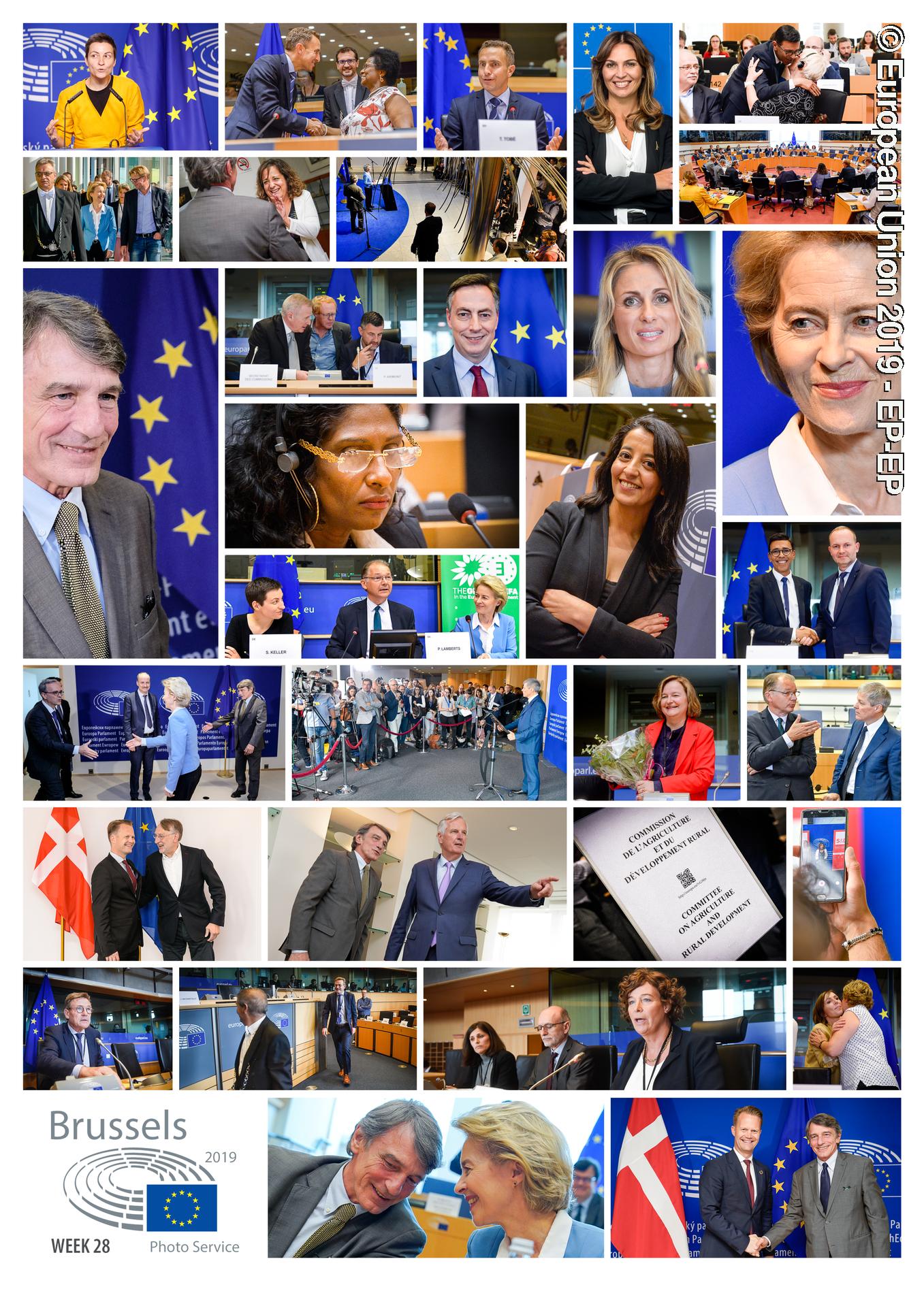 Selection of the week 28 - 2019 in Brussels in 32 images