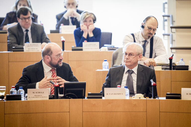 Nuotrauka 4: Martin SCHULZ - EP President at the Conference of Presidents