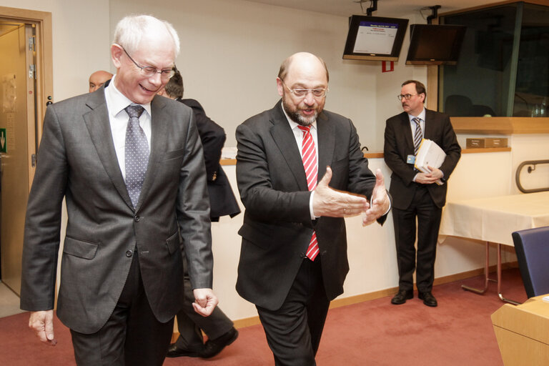 Nuotrauka 6: Martin SCHULZ - EP President at the Conference of Presidents