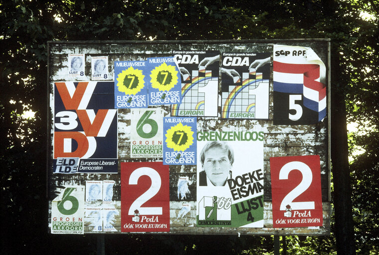 Nuotrauka 2: European election in Netherlands - June 1984