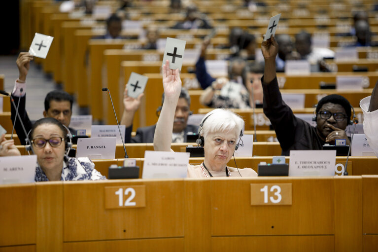 35th session of the ACP-EU Joint Parliamentary Assembly. Sitting of the JPA