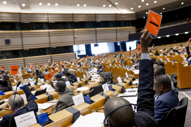 35th session of the ACP-EU Joint Parliamentary Assembly. Sitting of the JPA