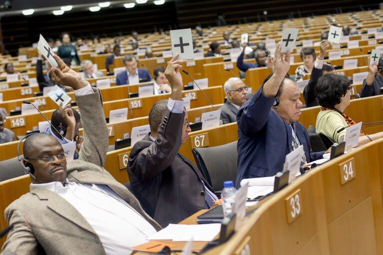 35th session of the ACP-EU Joint Parliamentary Assembly. Sitting of the JPA