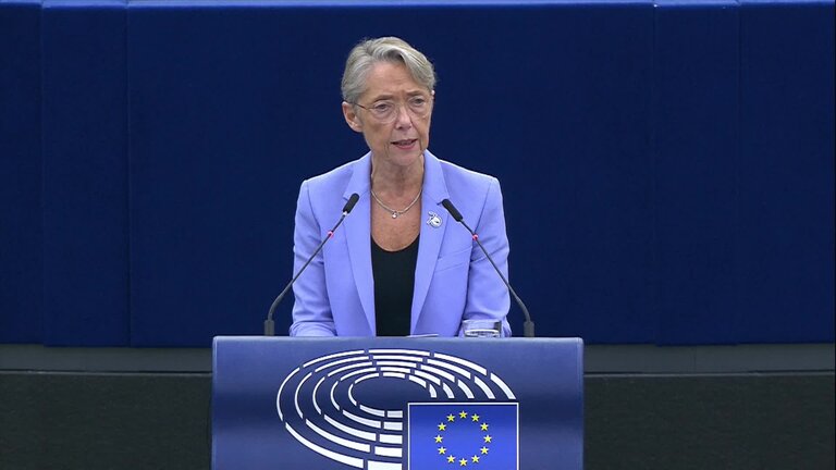 Ceremony of the 70th anniversary of the European Parliament: statement by Élisabeth BORNE, French Prime Minister