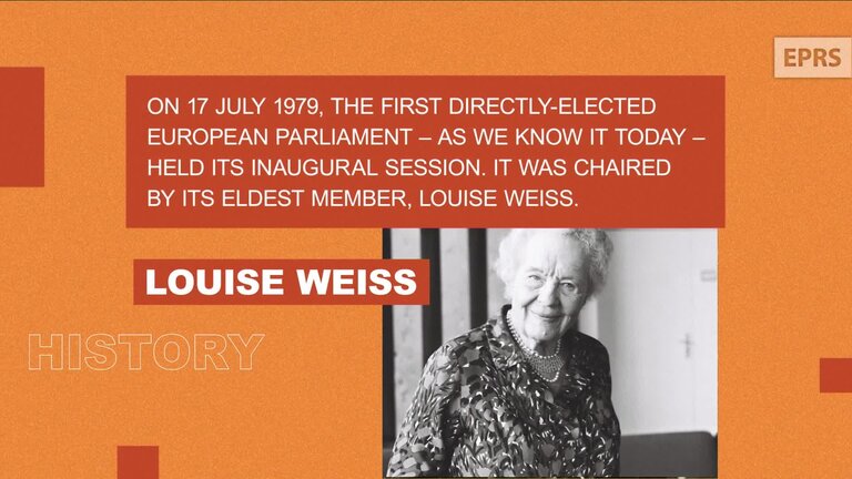 EPRS - Speeches that have made Europe: Louise Weiss (1979)