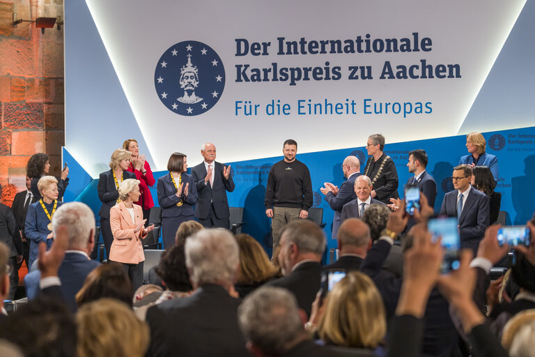 International Charlemagne Prize of Aachen 2023 Award Ceremony