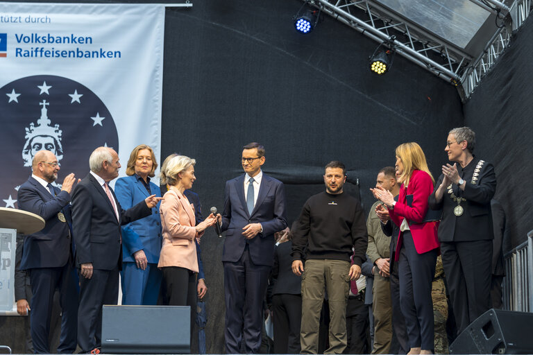 International Charlemagne Prize of Aachen 2023 Award Ceremony - Adress by Roberta METSOLA, EP President