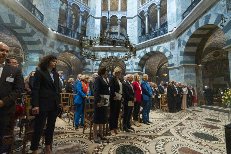 International Charlemagne Prize of Aachen 2023 Award Ceremony - Pontifical Mass