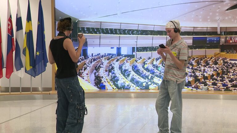 European Parliament Stockshots 9th Parliamentary Term: Multilingualism in the European Parliament