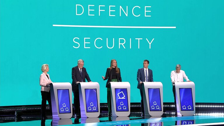 Eurovision Debate 2024 (Clean feed) - Topic 2: Defence and Security