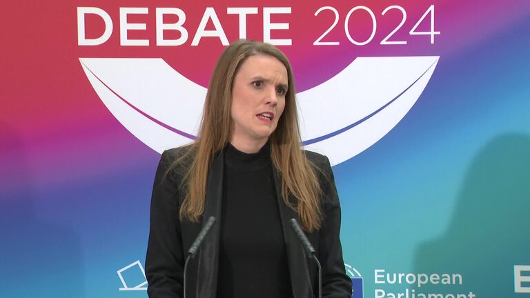 Press points following the Eurovision Debate 2024 - Press point by Terry REINTKE, Lead candidate for the European Greens