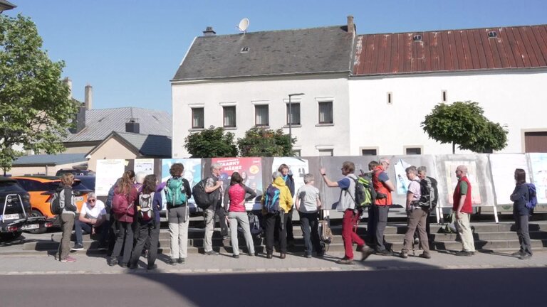 European elections 2024 - Ambiance shots of polling stations in Berdorf (Luxembourg)