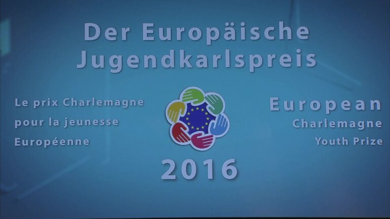 Charlemagne Youth Prize 2016: extracts from the Award ceremony in the presence of Martin SCHULZ, EP President