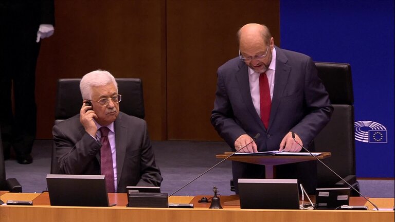 Address by Mahmoud ABBAS, President of the Palestinian National Authority: extracts from the Formal sitting