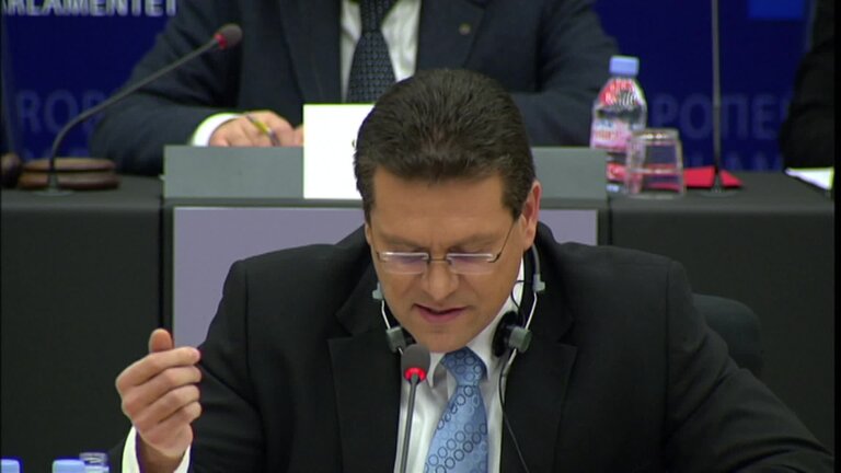 Hearing of Maros SEFCOVIC (Slovakia), Commissioner-designate for Inter-Institutional Relations and Administration: extracts