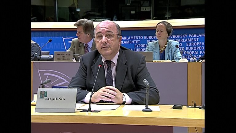 Hearing of Joaquin ALMUNIA (Spain), Commissioner designate for Economic and Monetary Affairs: extracts