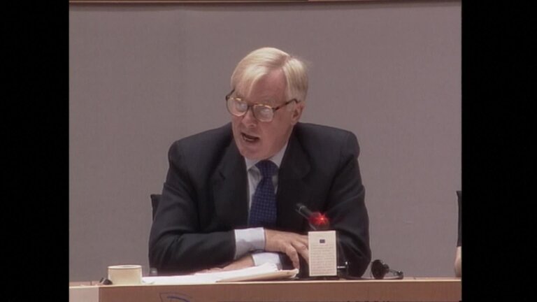 Hearing of Chris PATTEN (United Kingdom), Commissioner designate for the External Relations: extracts