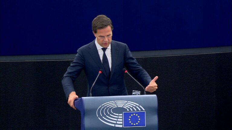 Future of Europe debate with Mark RUTTE, Dutch Prime Minister: extracts from the statement