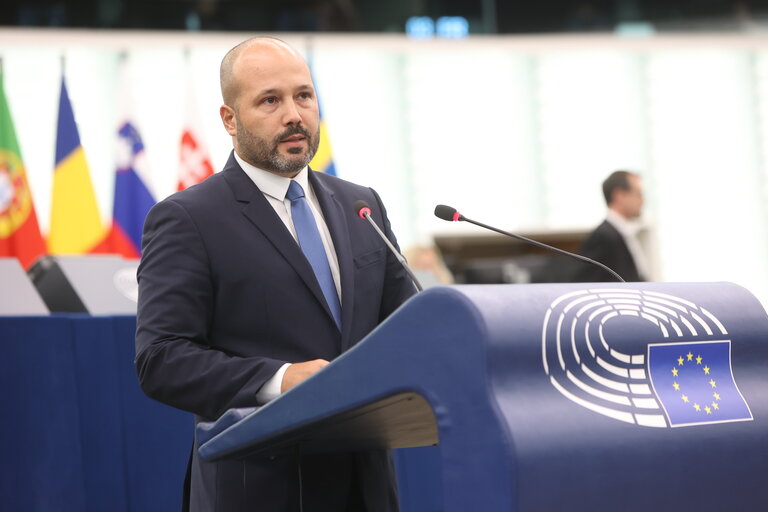 Photo 28: EP Plenary session - Commission statement - The extreme wildfires in Southern Europe, in particular Portugal and Greece and the need for further EU climate action on adaptation and mitigation