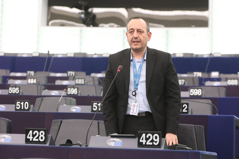 Photo 4: EP Plenary session - Commission statement - The extreme wildfires in Southern Europe, in particular Portugal and Greece and the need for further EU climate action on adaptation and mitigation