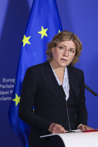 ITRE IMCO -  Confirmation hearing of VHenna Maria VIRKKUNEN, European Commissioner-designate for Tech Sovereignty, Security and Democracy - Press Point