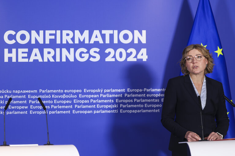 ITRE IMCO -  Confirmation hearing of VHenna Maria VIRKKUNEN, European Commissioner-designate for Tech Sovereignty, Security and Democracy - Press Point