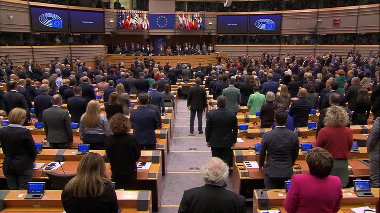 The devastating floods in Spain, the urgent need to support the victims, to improve preparedness for the climate crisis: extracts from the opening statement by Roberta METSOLA, EP President and from the minute of silence and extracts from the debate