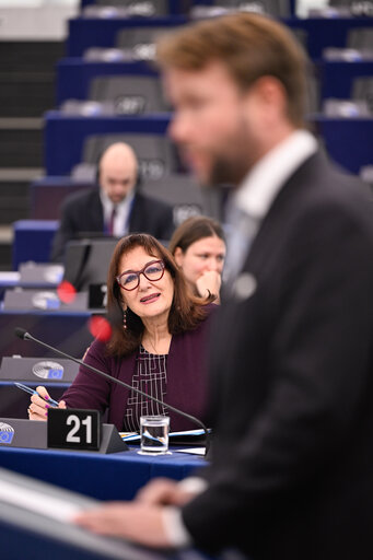 Valokuva 6: EP Plenary session - Crackdown on peaceful pro-European demonstrators in Georgia