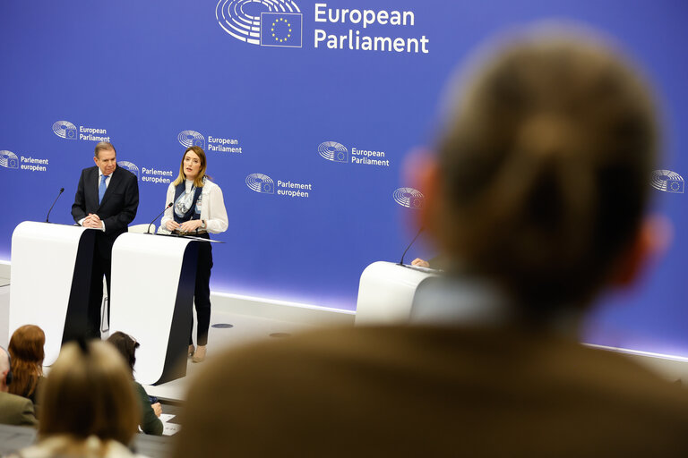 Foto 10: Press conference on European Parliament Sakharov Prize for Freedom of Thought 2024