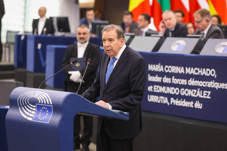 Nuotrauka 48: EP Plenary session - Ceremony of the 2024 Sakharov Prize