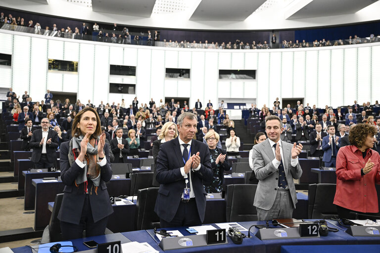 Nuotrauka 41: EP Plenary session - Ceremony of the 2024 Sakharov Prize