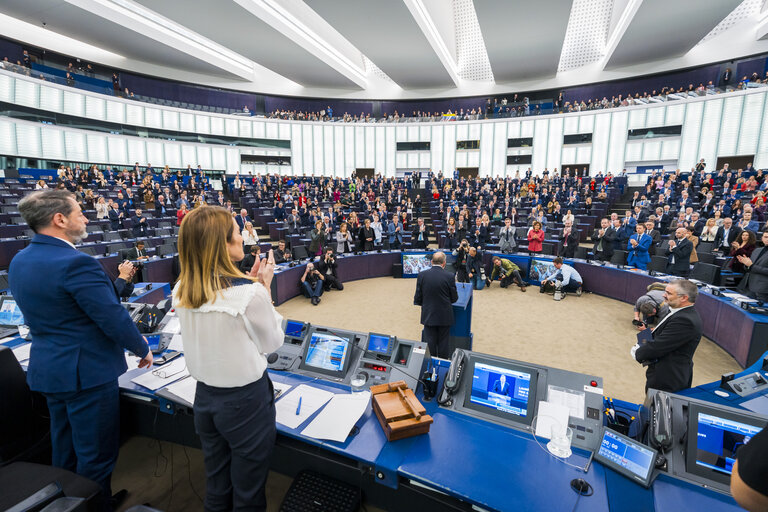 Nuotrauka 40: EP Plenary session - Ceremony of the 2024 Sakharov Prize