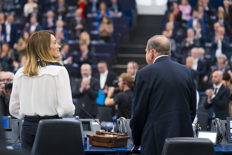 Nuotrauka 25: EP Plenary session - Ceremony of the 2024 Sakharov Prize