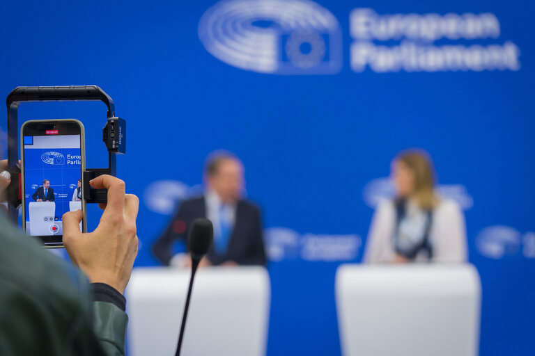 Foto 20: Press conference on European Parliament Sakharov Prize for Freedom of Thought 2024