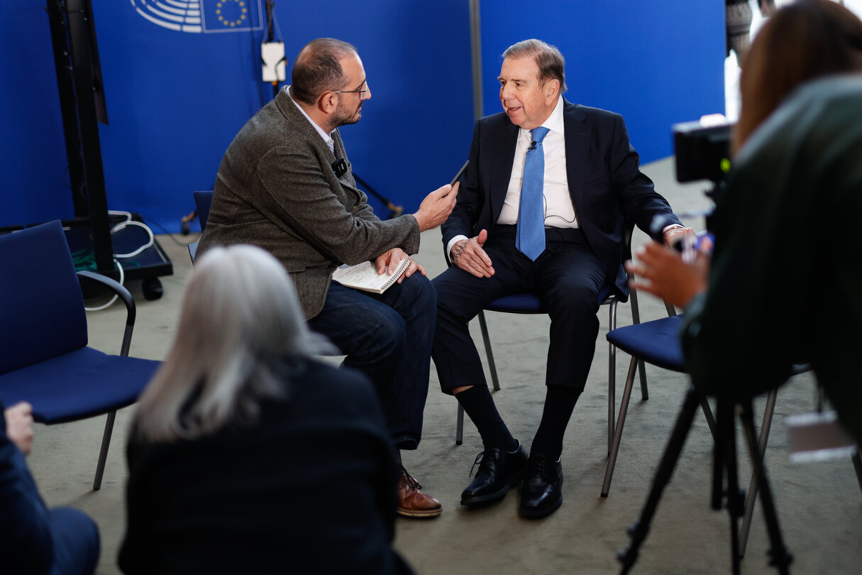 European Parliament Sakharov Prize for Freedom of Thought - Media interviews