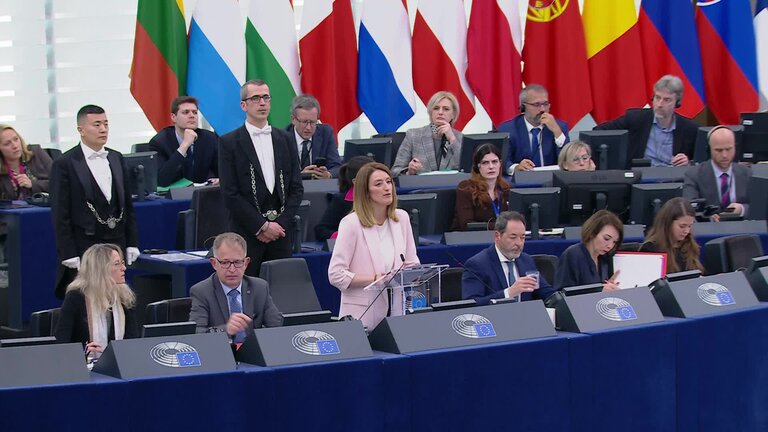 Opening statement by Roberta METSOLA, EP President on the 35th anniversaries of the Baltic states' assertion of state continuity