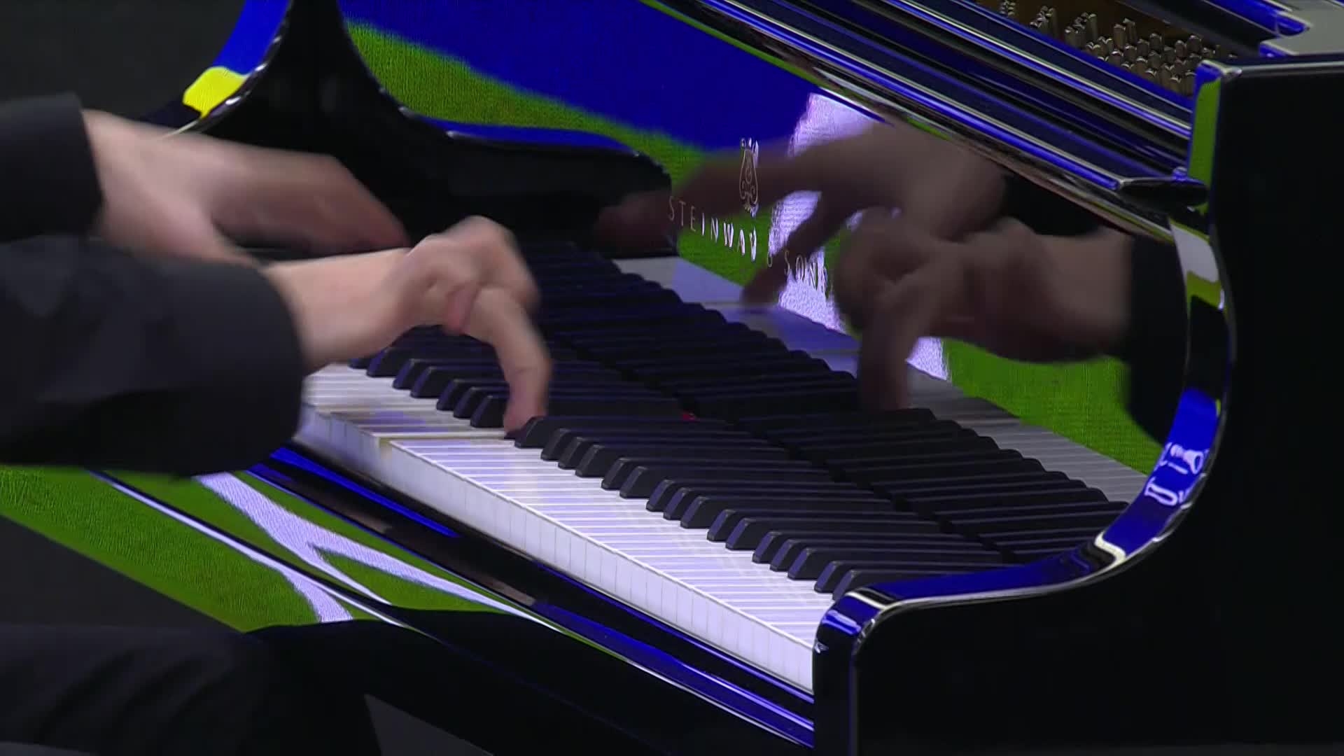 European Tribute to President Valéry GISCARD d’ESTAING: Musical part: "Sonate n°3" by Johannes BRAHMS, performed by. Alexandre KANTOROW, pianist