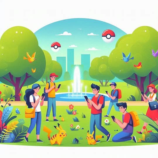 Pokemon Go scene