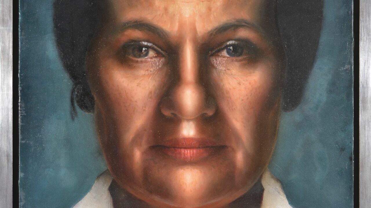 Portrait of Simone Veil