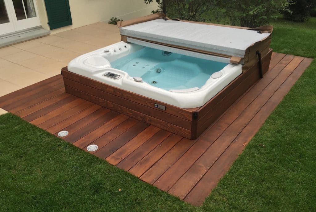 Entourage Spa en bois ipé