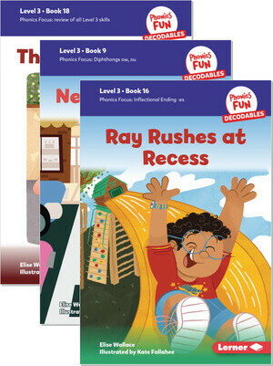 Cover: Phonics Fun Decodables — Level 3 — Hardcover Set