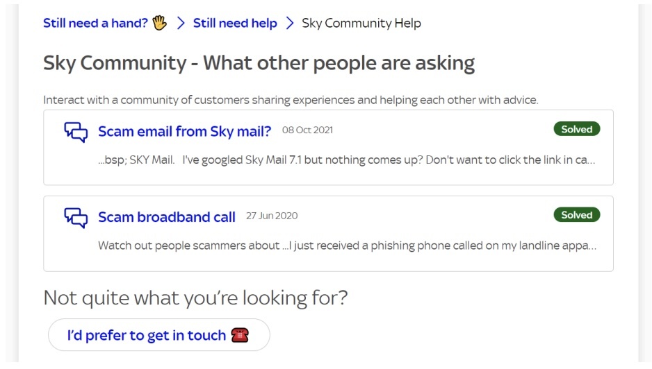 Sky Community