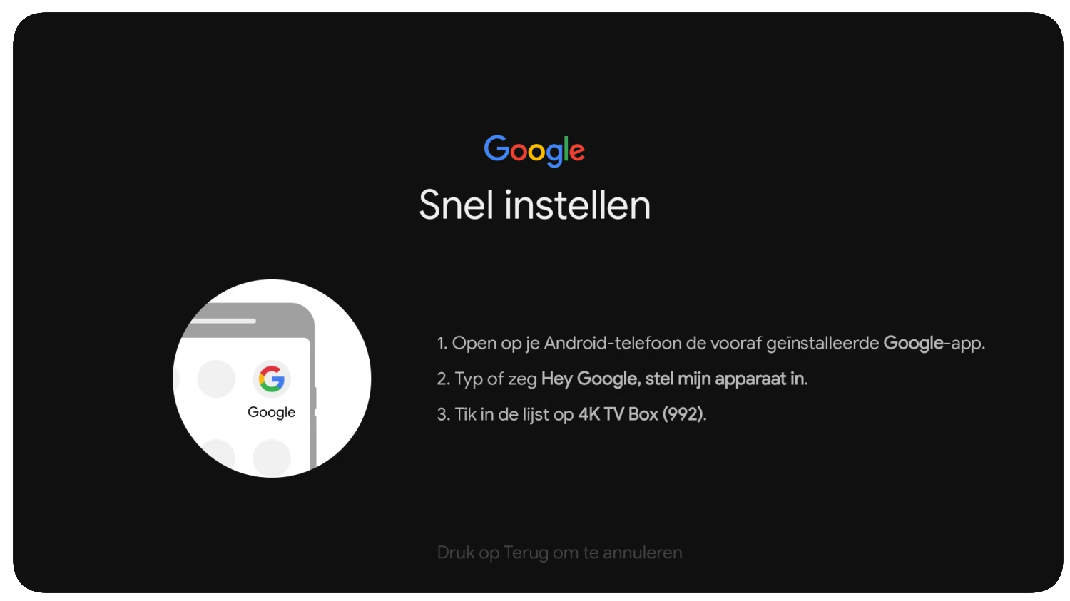 Android-telefoon instellen