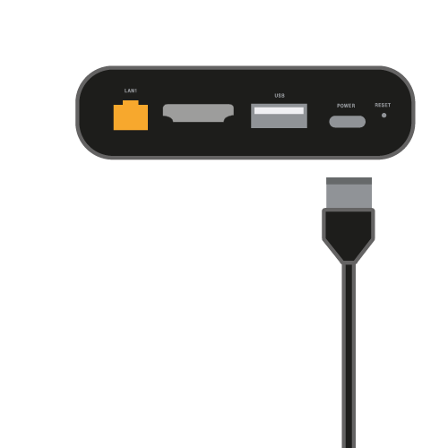 Mediabox USB-C kabel