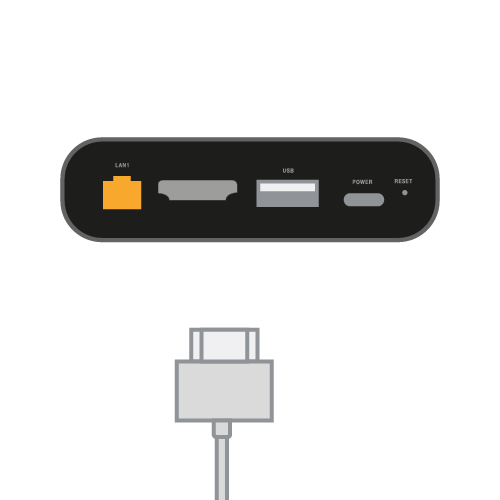 Mediabox HDMI-kabel