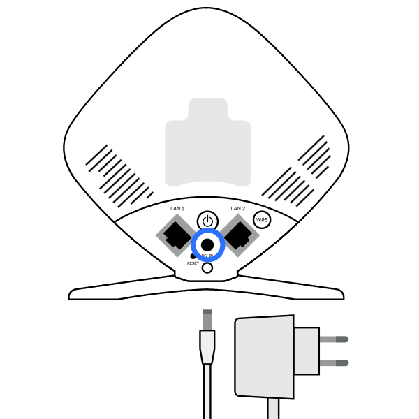 Wifipunt WX5600 stekker