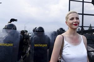 Maria Kalenikawa na protecie po wyborach prezydenckich na Biaorusi, Misk, 30 sierpnia 2020 r. To z ni ma zwizek biaoruskie sowo roku 2024.