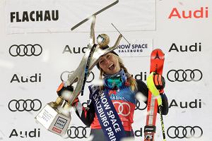 Flachau. 16 stycznia 2024 r. Mikaela Shiffrin wygraa swoje 94. zawody w Pucharze wiata